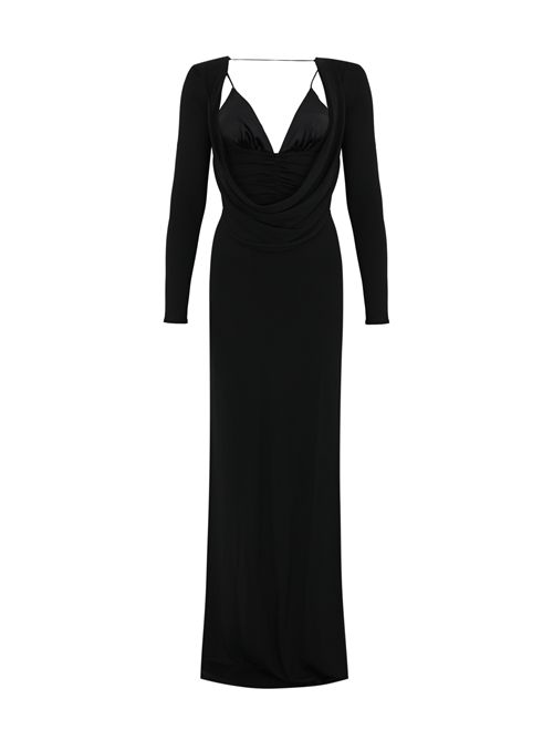 Abito Red Carpet in jersey crepe fluido Elisabetta Franchi | ABR0356E2110